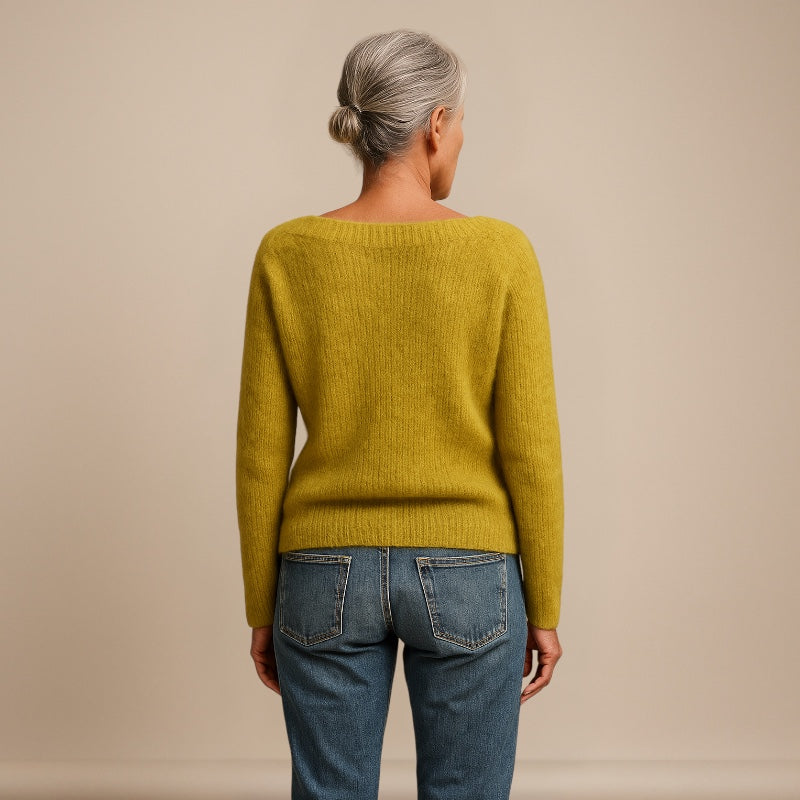 Brooke™ | Single Color Knit Sweater