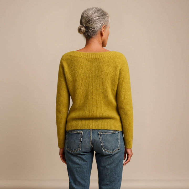 Brooke™ | Single Color Knit Sweater