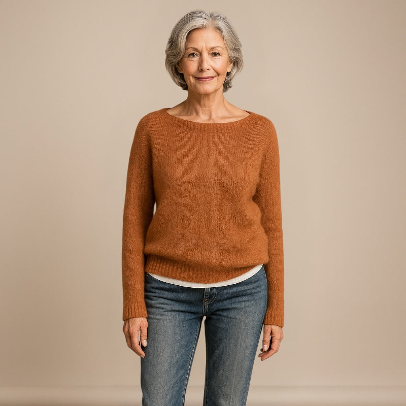 Brooke™ | Single Color Knit Sweater