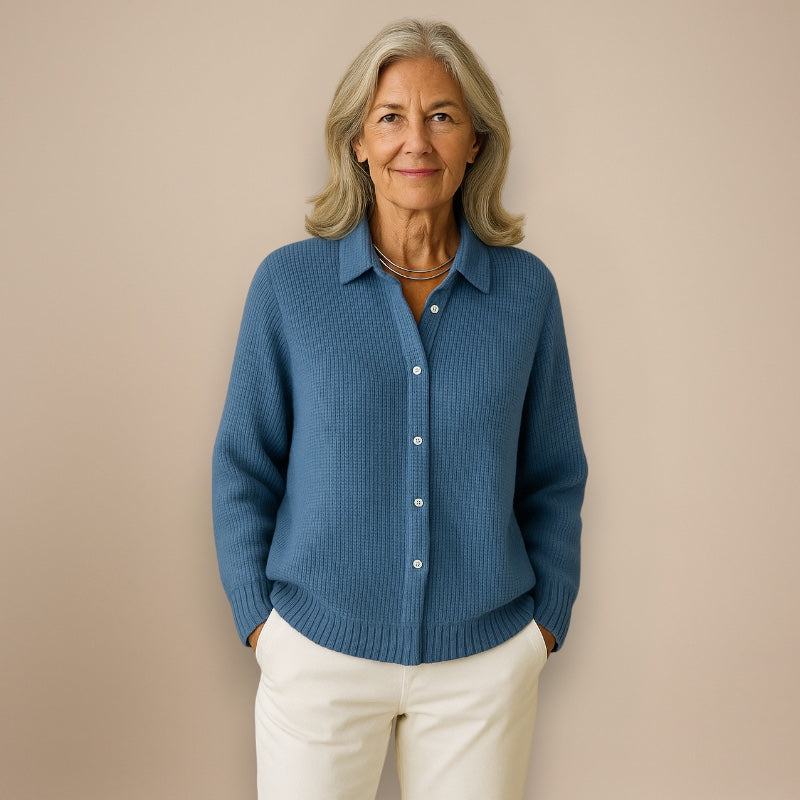 Marie | Classic Knitted Button Cardigan