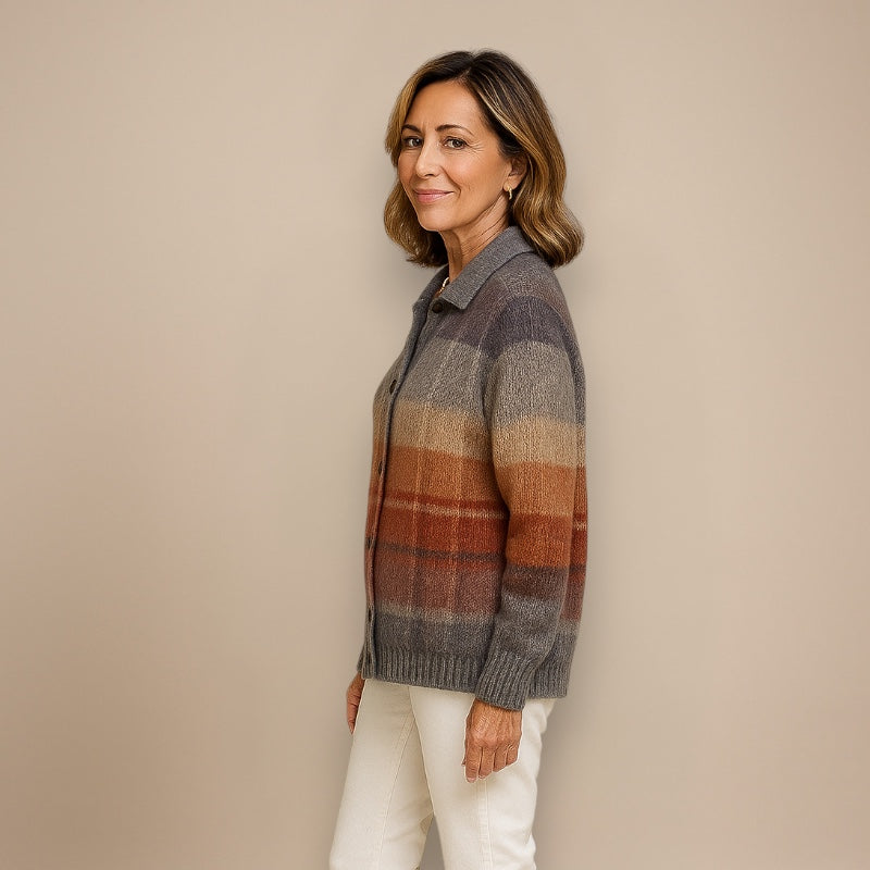 Fleur | Checked Blouse