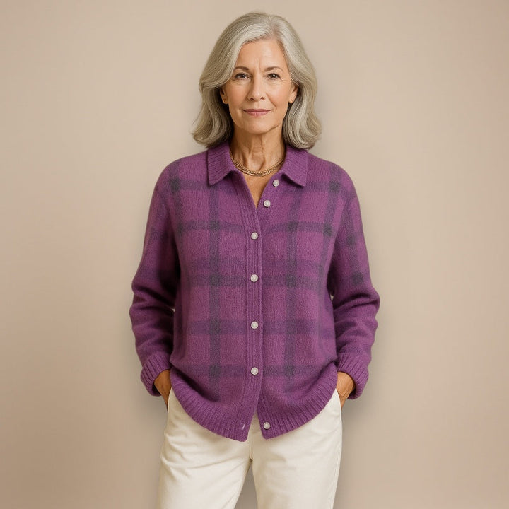 Leandra | Cozy Plaid Overshirt