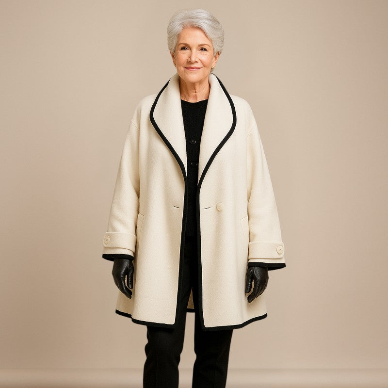 Brooke™ | Elegant truffle coat