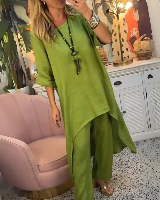 MARILA™ | COTTON TWO PIECE SET