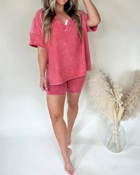 LIA™ | CASUAL WASHED SET