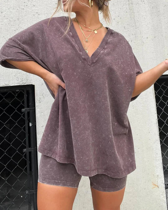 LIA™ | CASUAL WASHED SET