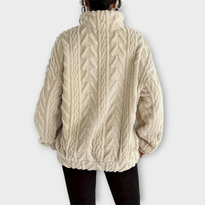HARRIET™ | WOVEN ZIP-UP PULLOVER