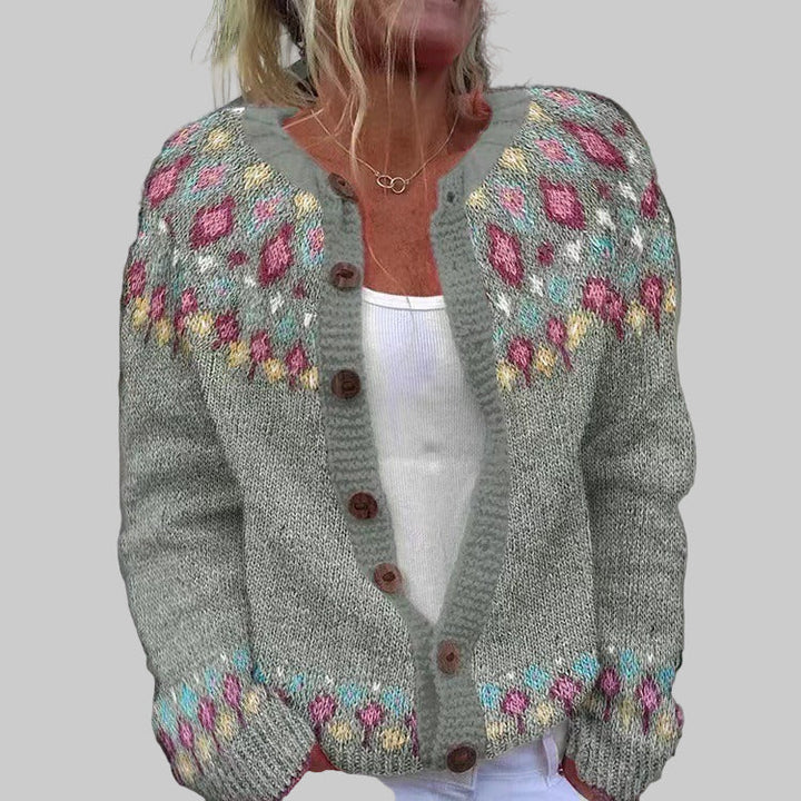 MADELINE™ | VINTAGE ISLANDAIS CARDIGAN
