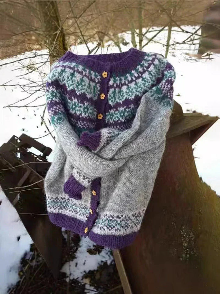 NAOMIE™ | VINTAGE ISLANDAIS CARDIGAN