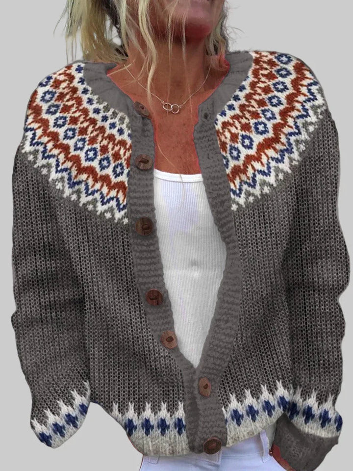 GABRIELLA™ | VINTAGE ISLANDAIS CARDIGAN