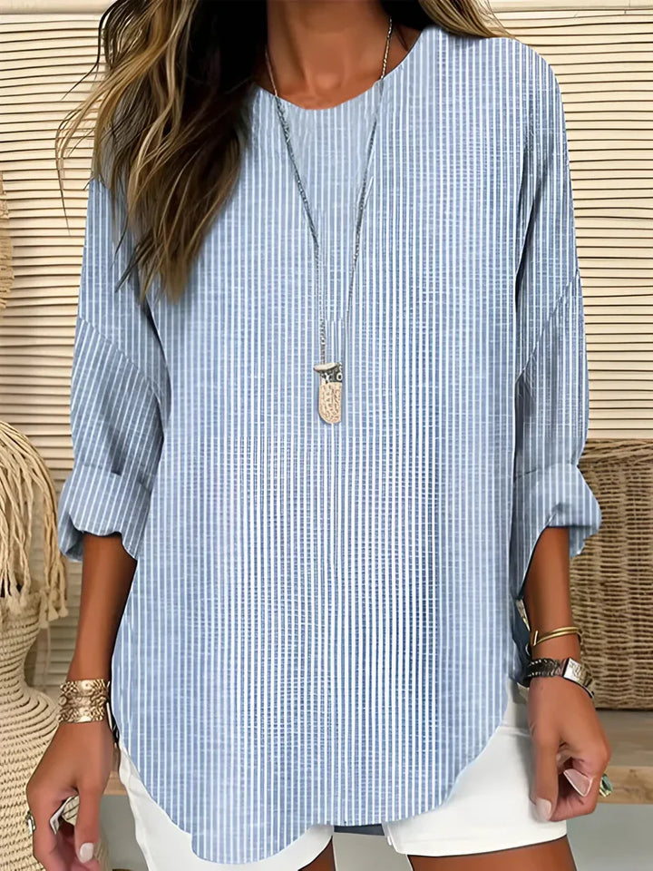RHEA™ | TRENDY STRIPED BLOUSE