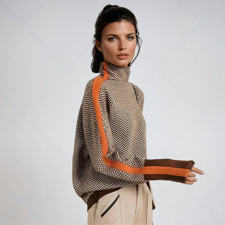 VERA™ | HIGH-NECK SWEATER