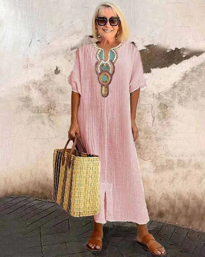 LEILANY™ | EMBROIDERED BEAUTY DRESS