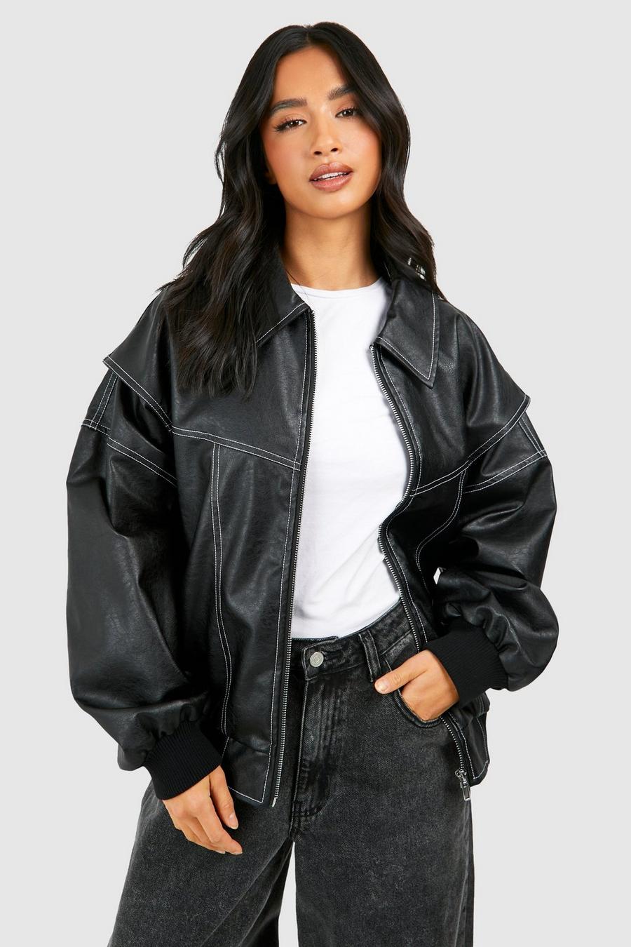 ONA™ | LEATHER BOMBER JACKET