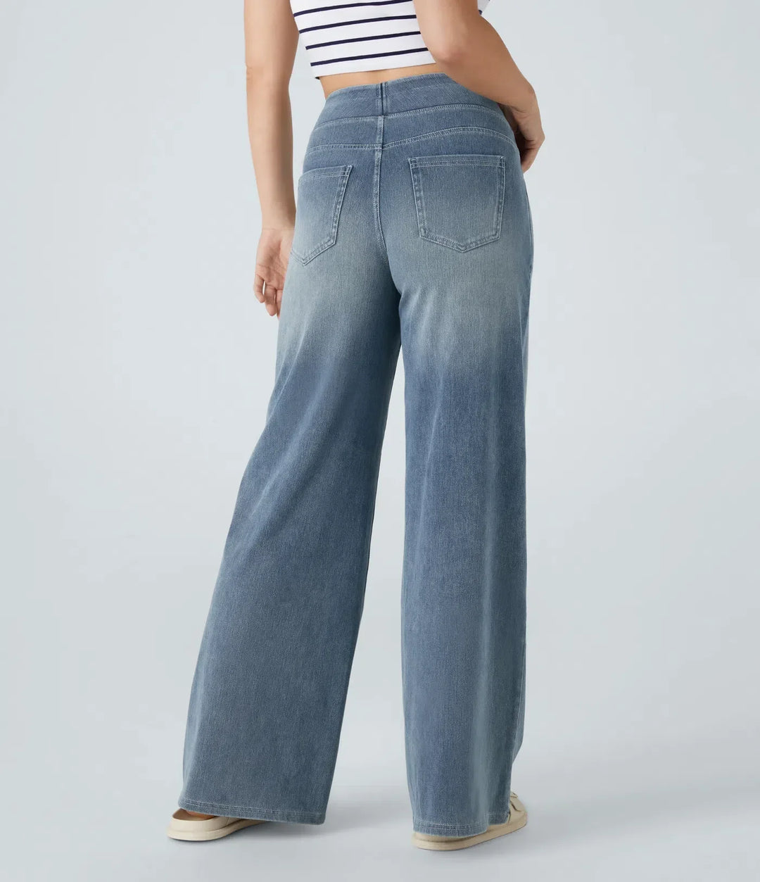EVA | ELASTIC HIGH-WAISTED PANTS