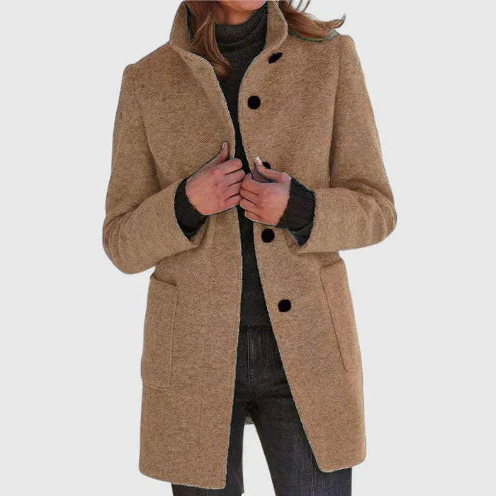 ELENA™ | CLASSIC WOOL-BLEND COAT