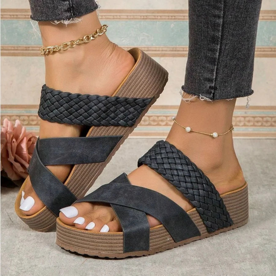 MARTINE™ | ORTHOPEDIC LEATHER SANDALS