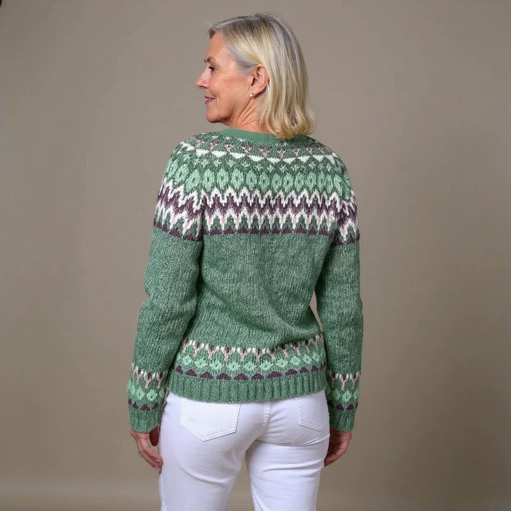 DELILAH™ | VINTAGE ISLANDAIS CARDIGAN