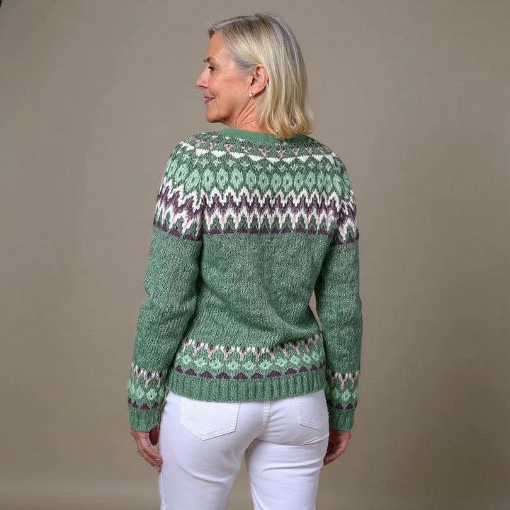 DELILAH™ | VINTAGE ISLANDAIS CARDIGAN