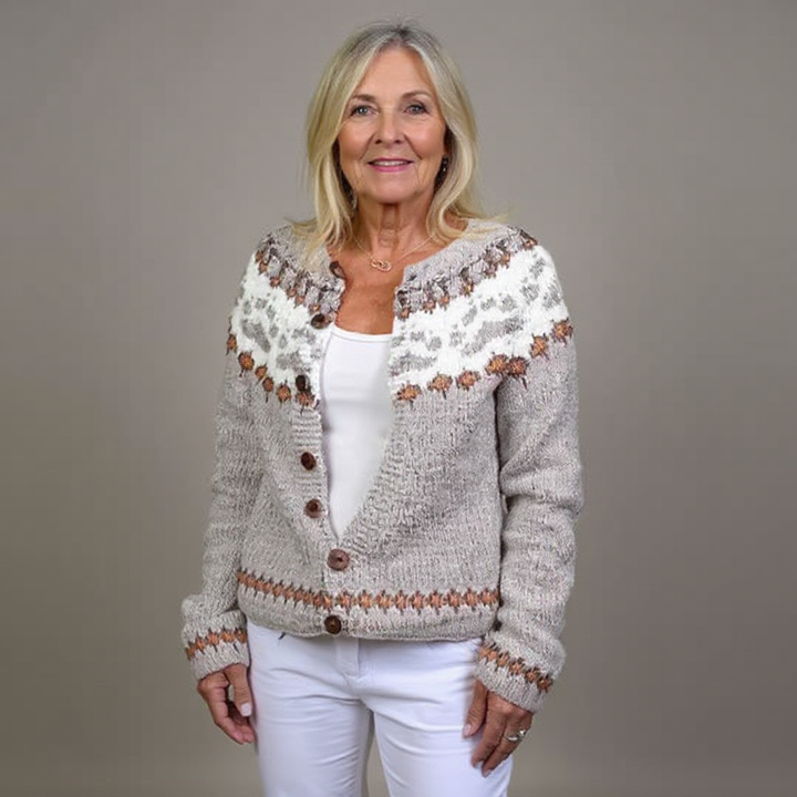 Brooke™ | Classic Icelandic Vintage Cardigan