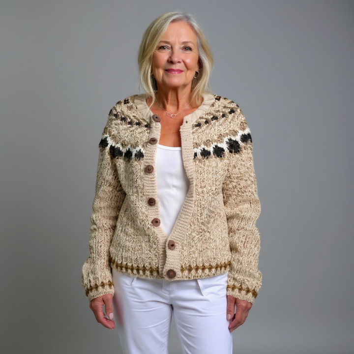Brooke™ | Classic Icelandic Cardigan