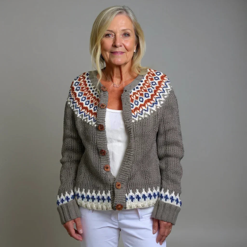 GABRIELLA™ | VINTAGE ISLANDAIS CARDIGAN