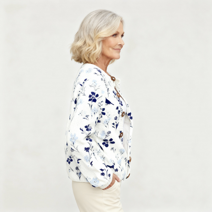 FIONA™ | VINTAGE FLOWERS CARDIGAN