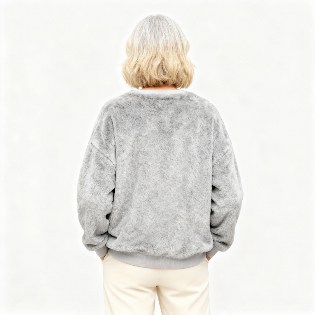 Soft Christmas Flannel Casual Pullover for Dogs for Women