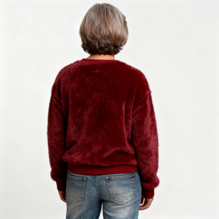 Christmas Flannel Hoodie for Women