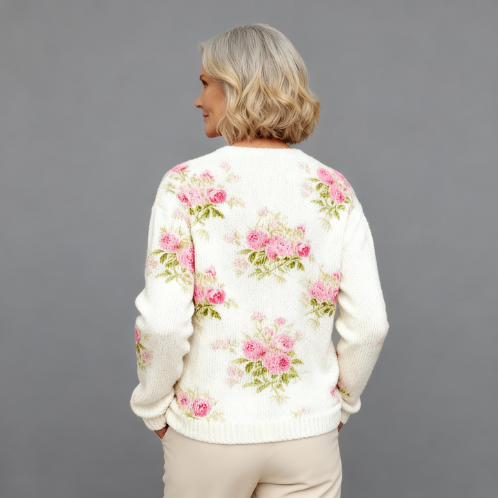 Jessie | Flower Art Cardigan