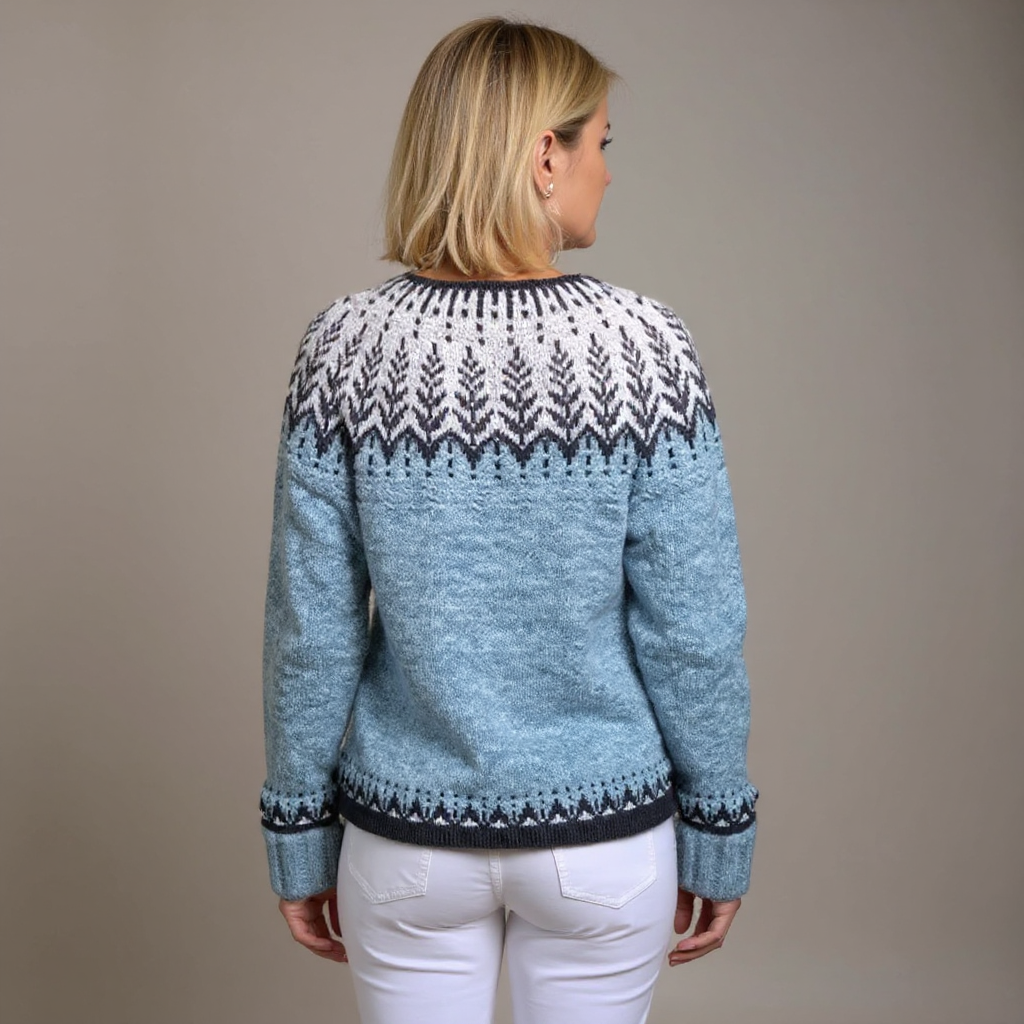 Brooke™ | Retro Icelandic Cardigan
