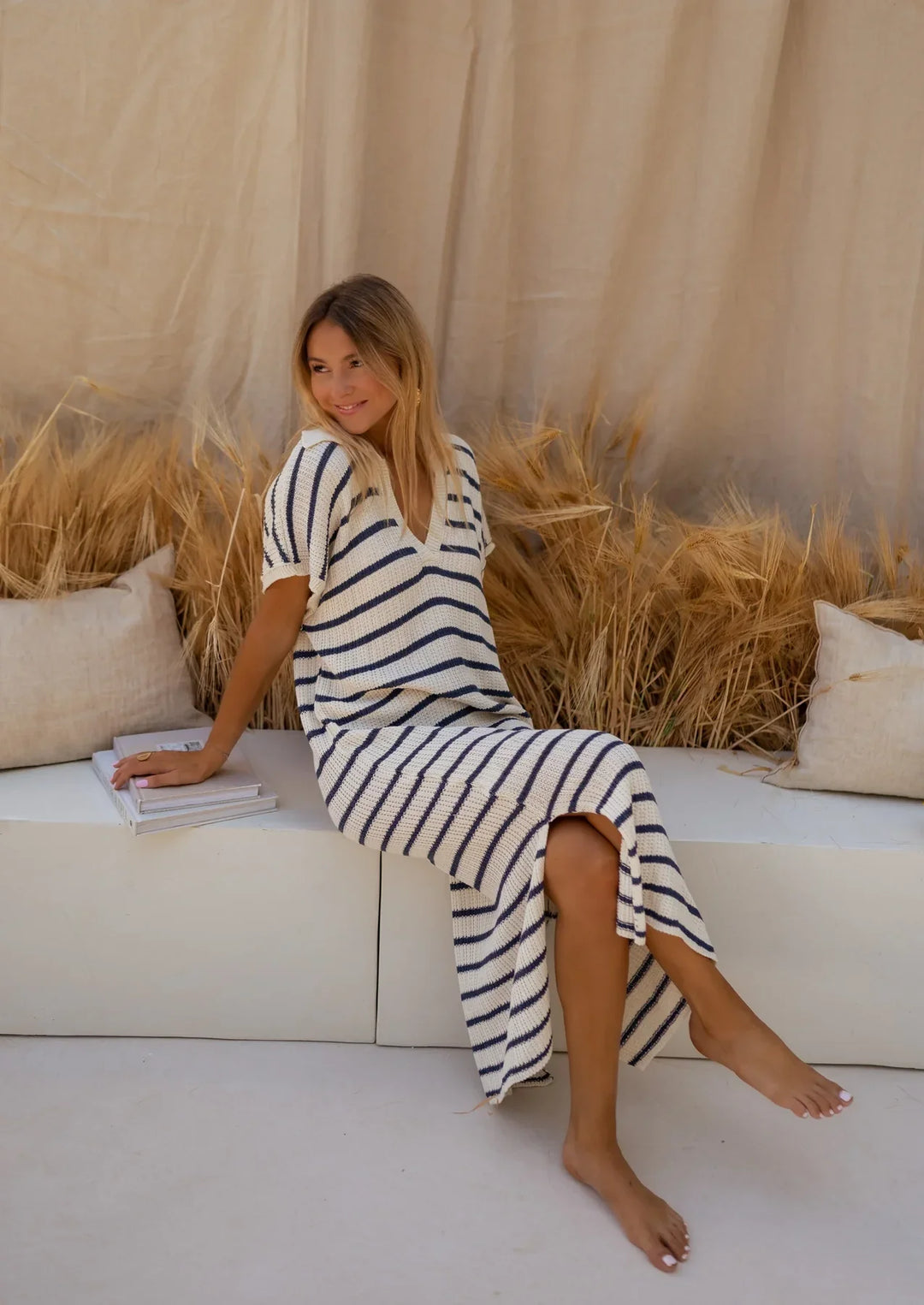 SOPHIA™ | THE STRIPED KNIT DRESS