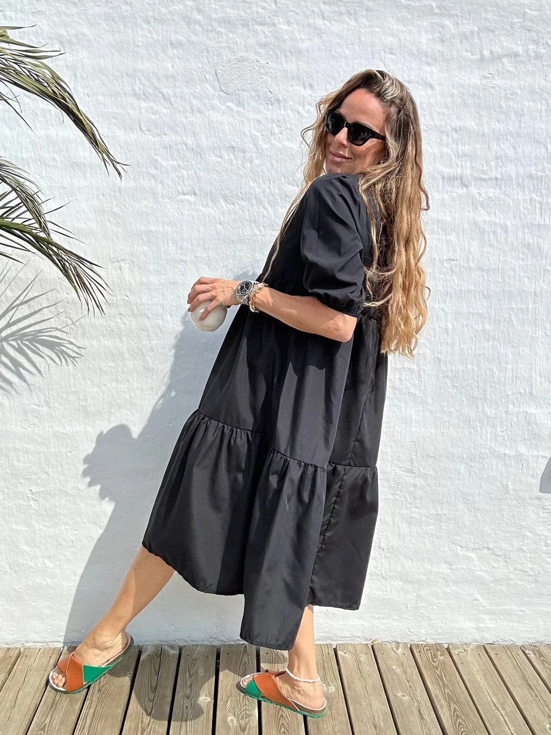 MARIE™ | T-SHIRT SLEEVE DRESS