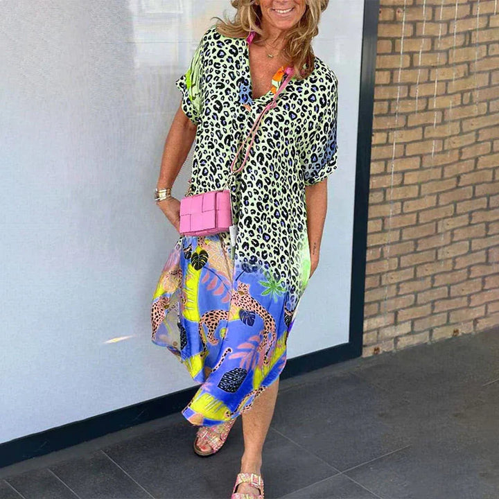 LEONA™ | CASUAL SHORT-SLEEVE DRESS