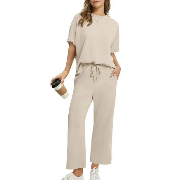 LIVIA™ | SOFT CASUAL TOP AND PANTS SET
