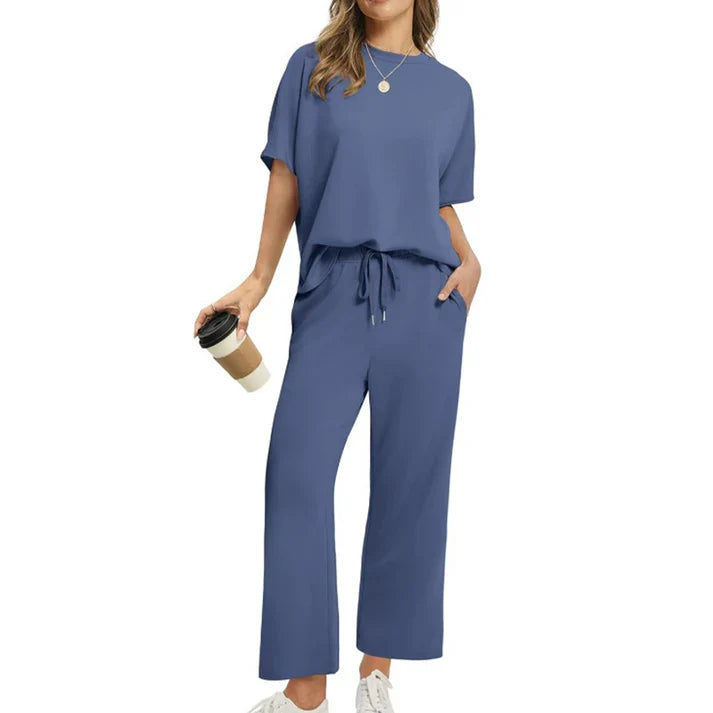 LIVIA™ | SOFT CASUAL TOP AND PANTS SET