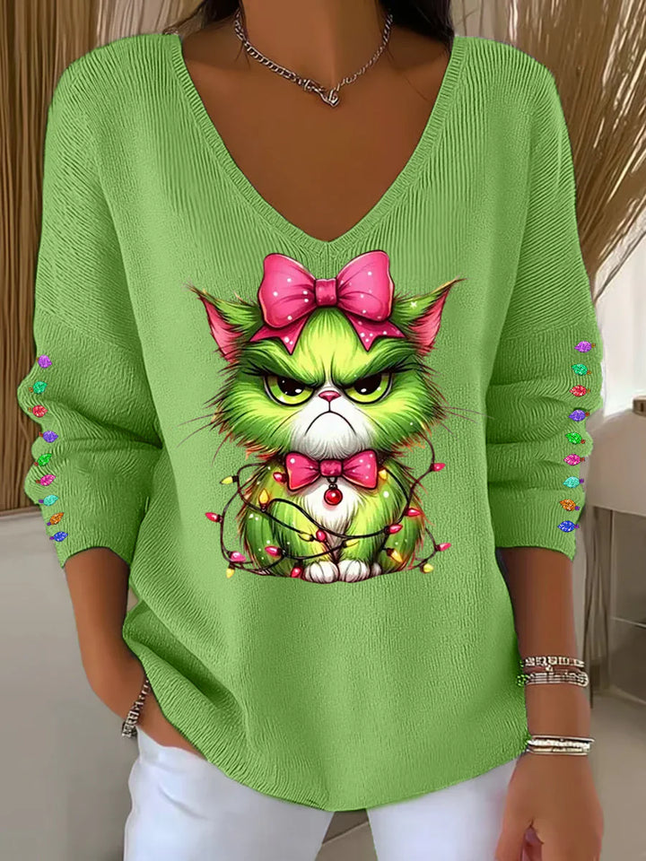 GRINCHÉLLE™ | WOMEN’S FUNNY CHRISTMAS TOP